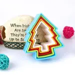 5pc Cookie Cutter Set - Christmas Tree