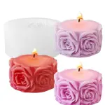 1pc Silicone Flower Design Candle Mould