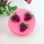 Mini Grape Fondant Cake Silicone Mold Chocolate Biscuit Mold Candy Ice Cube Cake Mold Cookie Cake Decorating Tools Baking