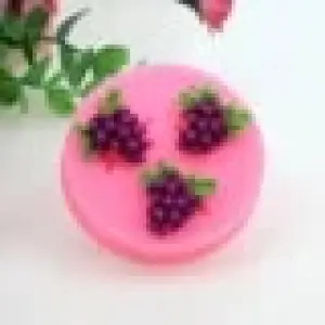 Mini Grape Fondant Cake Silicone Mold Chocolate Biscuit Mold Candy Ice Cube Cake Mold Cookie Cake Decorating Tools Baking