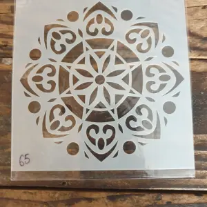 1 pcs Floral Pattern Decoration icing Stencils style 24