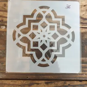 1 pcs Pattern Decoration icing Stencils Style 39