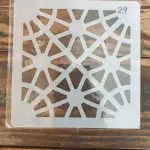 1 pcs Floral Pattern Decoration icing Stencils Style 44