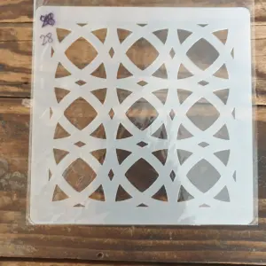 1 pcs Floral Pattern Decoration icing Stencils Style 45