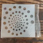 1 pcs Dot Circle Pattern Decoration icing Stencils