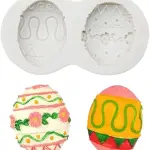 Easter Egg Silicone Foundant Moulds