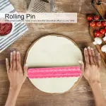 Heart and star Embossing Rolling Pin