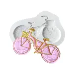 Bicycle Cycle with basket silicone mould
