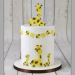 2 pcs Giraffe Fondant Cutter set