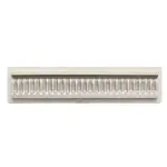 Ruffle frill Border silicone mould