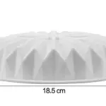 Geometric shaped abstract silicone cake mould entremet mould