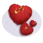 3D Heart Shape 9 cavity Silicone Mold for mousse,baking,desserts entremet mould