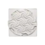 Spiral wave shape round cake mould entremet mould