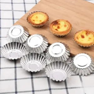 1 pcs Aluminium Tart Mould