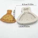 Girls dress Silicone Mould