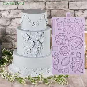 Decorative Flower silicone Mould