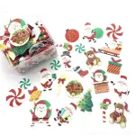 10 pcs mixed Edible Christmas theme decor for cake and cupcakes