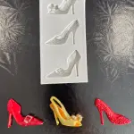 High Heel sandal Shoes Silicone Mould