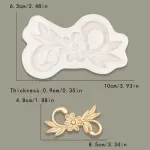 Flower vine silicone mould