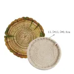 Circular Tree Bark stump wood texture silicone mould