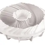 Spiral round shape silicone mousse mould entremet mould