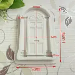 Door Silicone Mould Baking Tools Chocolate