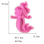 Large mermaid silicone mould