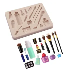 Makeup Tools theme Silicone Mould