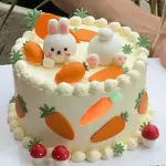 3D Easter 6 cavity Carrot Silicone Fondant Mould