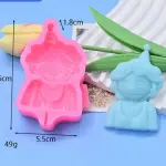 Cute Boy Face Silicone Mould for Candle, Resin & Cake Decoration