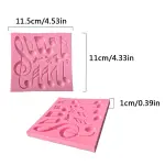 Musical Notes - Silicone Mould