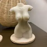 Lady body candle mould