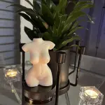 Lady body candle mould