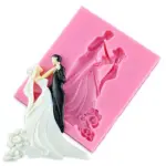 Dancing Couple Silicone Mould