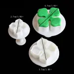 3Pcs/ Set Hydrangea Silicone Plunger Cutter