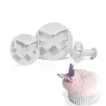 3 PCS Butterfly Shape Plunger Cutter SET