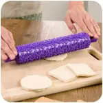 Rose flower shape Fondant Embossed Rolling Pin