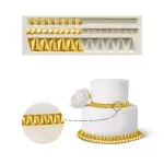 Pyramid Stud cake boarder decoration- Silicone Mould