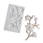 Camellia rose flower silicone mould