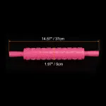 Heart and star Embossing Rolling Pin
