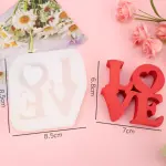 large love silicone mould