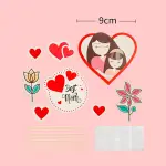 8 pcs Best mom cake topper set