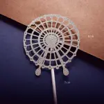 2 pcs spider web halloween cake topper