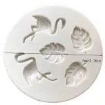 Flamingo mould palm leaves mould tropical Sugarcraft Soap