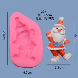 Santa Claus Christmas Mould