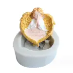 Angel Christmas Mould for Chocolate, Resin and Soaps