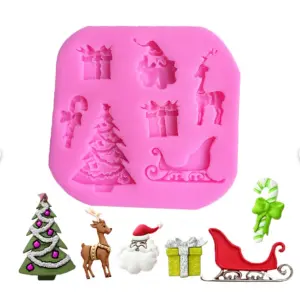Christmas theme silicone mould