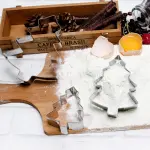3 pcs Christmas tree cookie cutter set