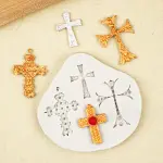 4 Cavity Christian Cross Mould