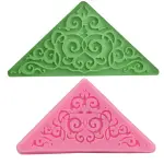crown lace texture silicone mould